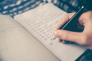 Photo Cybersecurity checklist