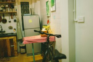 Photo fitness equipment setup