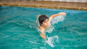 Photo swimming technique