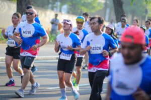 Photo long distance runners